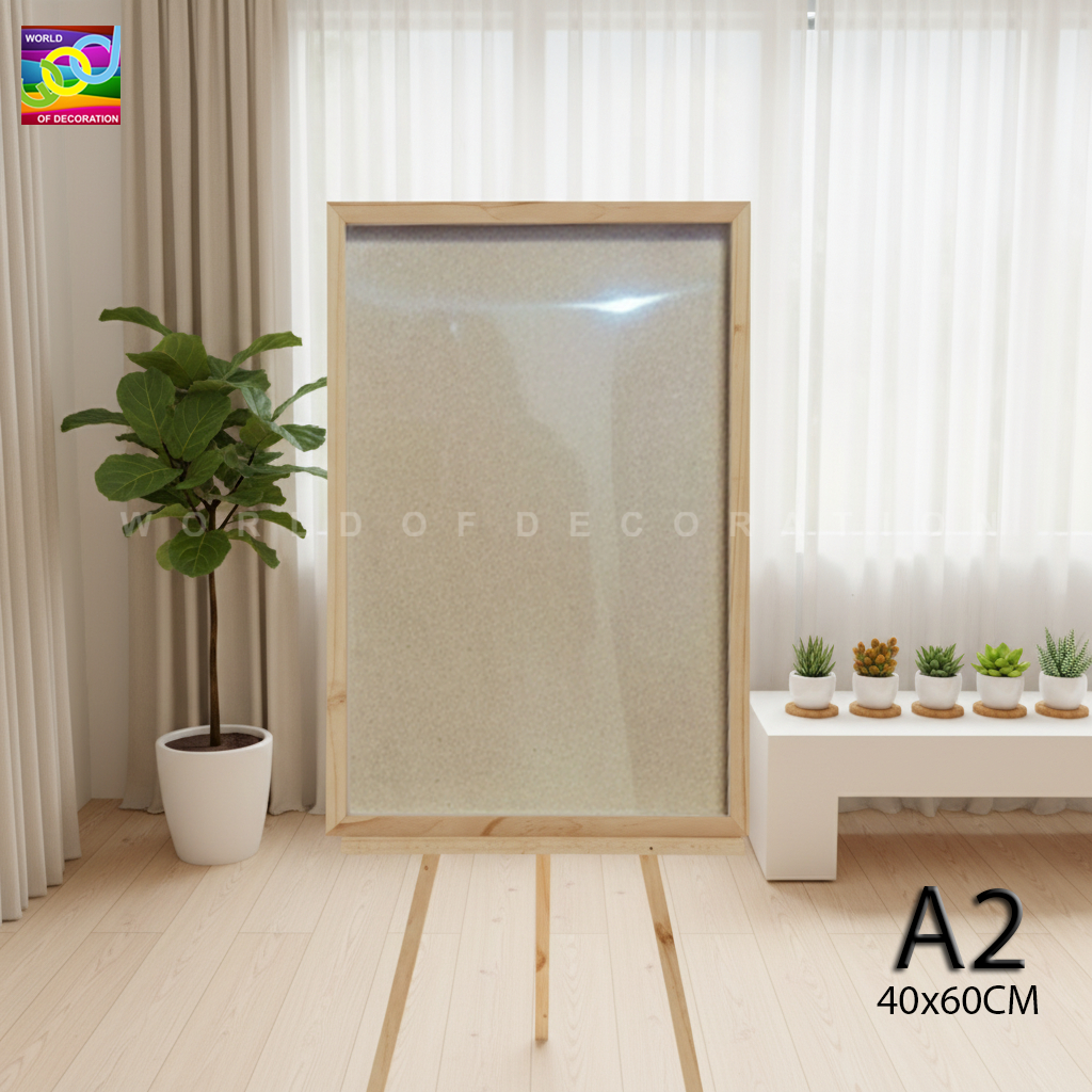 Bingkai Foto Kayu A2 Pigura Foto Bingkai Kayu Ukuran A2 42 x 59.4 CM Bingkai Kayu Jati Belanda