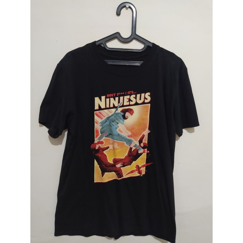 Kaos Baju Jesus Tee Parodi Vintage