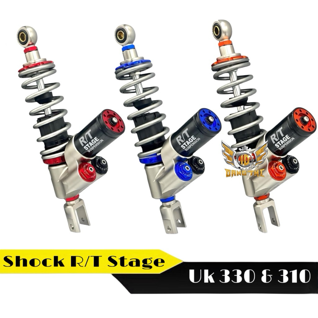 Shock Shockbreaker Tabung Bawah Stage 6 RT X2 Click Rebound Fungsi Ukuran 310mm 330mm Vario Beat Sco