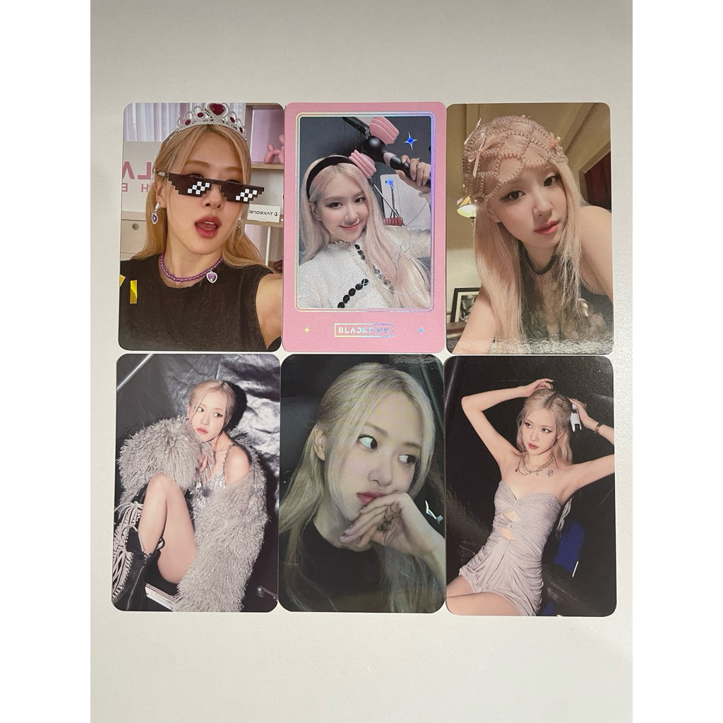 official photocard pc rose blackpink (3)