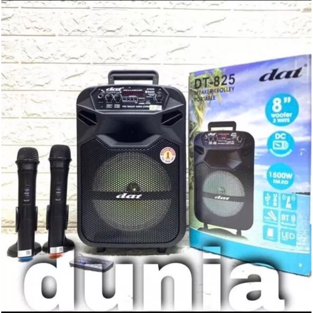 speaker portabel DAT 825 orisinal Bluetooth - usb