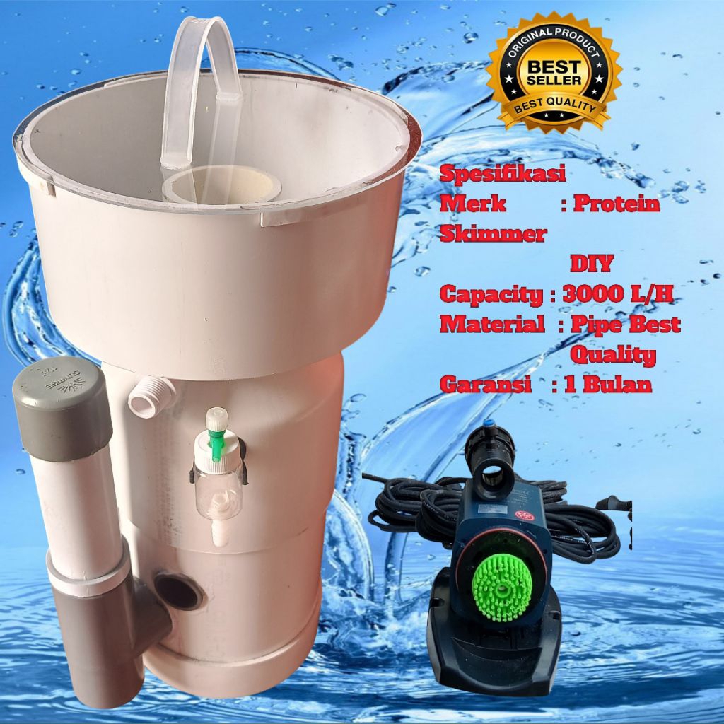 PROTEIN SKIMMER DIY KAPASITAS 3000 LITER