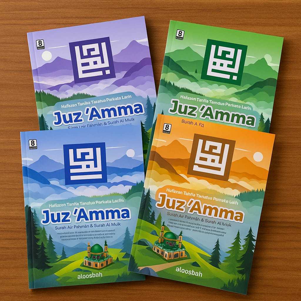 Juz Amma Hafazan 8 Blok Warna Perkata Latin / Juz Amma Terjemah Perkata 8 Blok