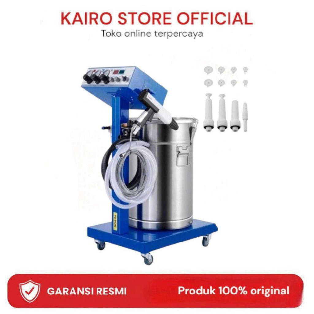 Powder coating machine WX-958 mesin powder coating 45 liter cat bubuk
