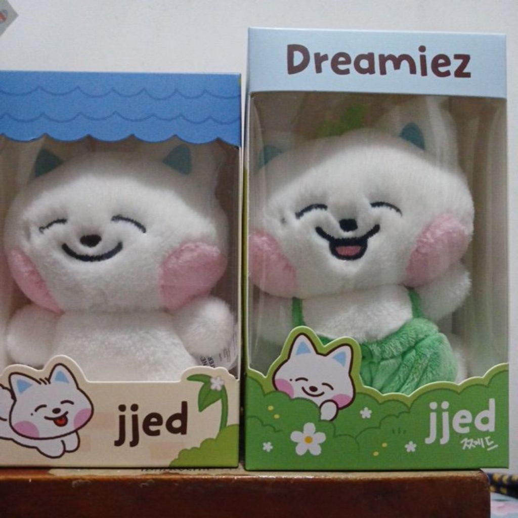 READY STOCK SEALED JJED V1 V2 JENO DOLL PLUSH DREAMIEZ LINE POP UP OFFICIAL WTS WANT TO SELL