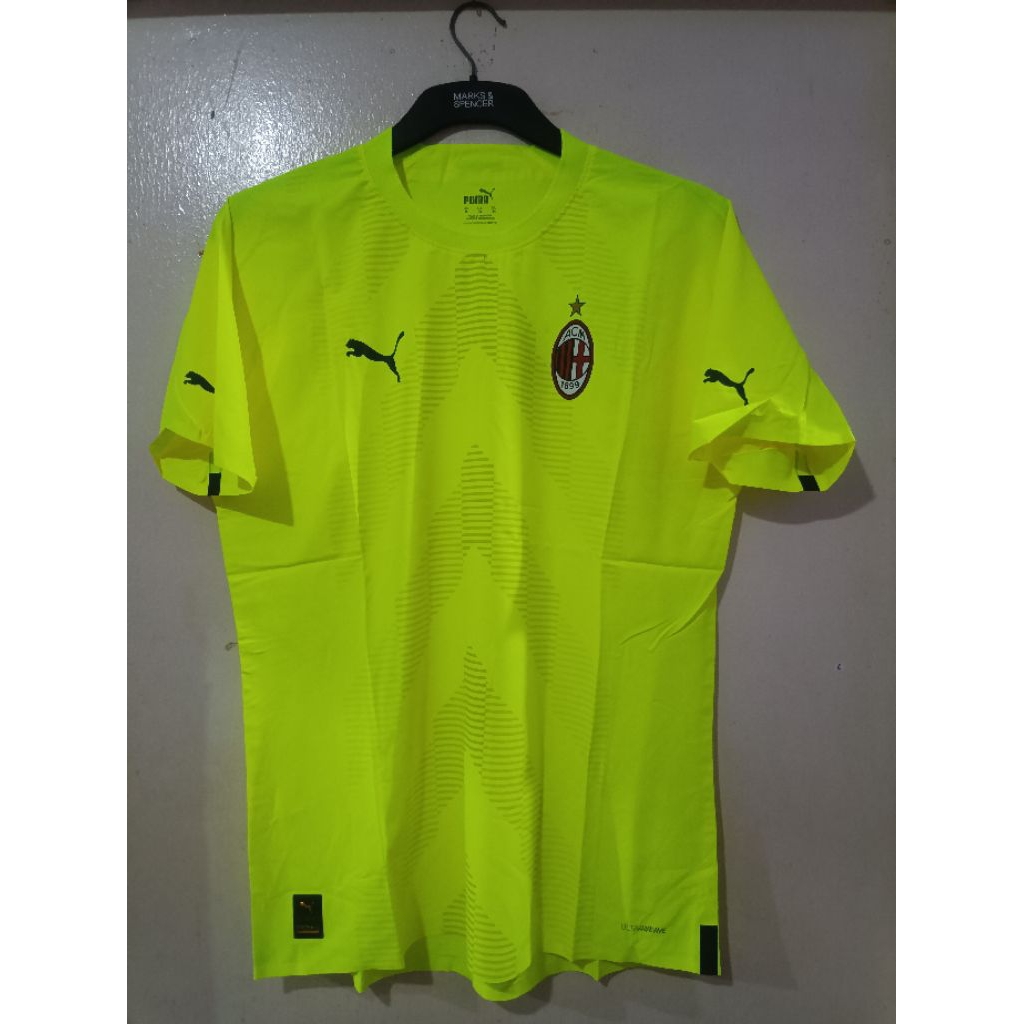 Jersey AC Milan GK 2022/23 Player issue kitroom No Sponsor Original