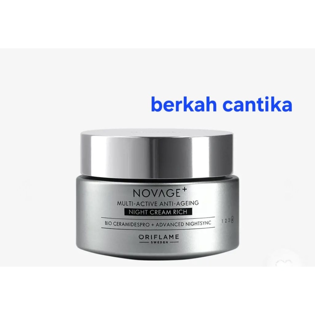 novage multi active anti ageing day cream rich spf 30