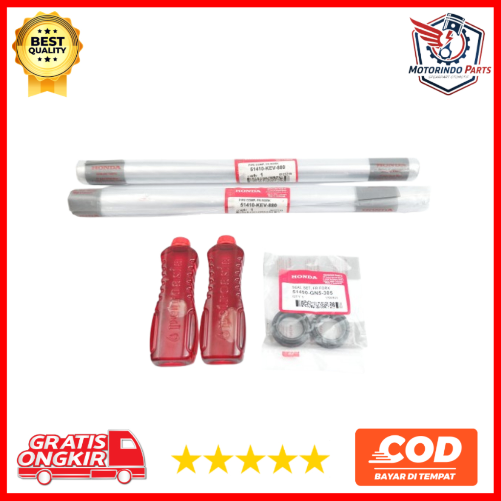 Shock depan motor supra fit lama - shock depan supra 51410-KEV-880