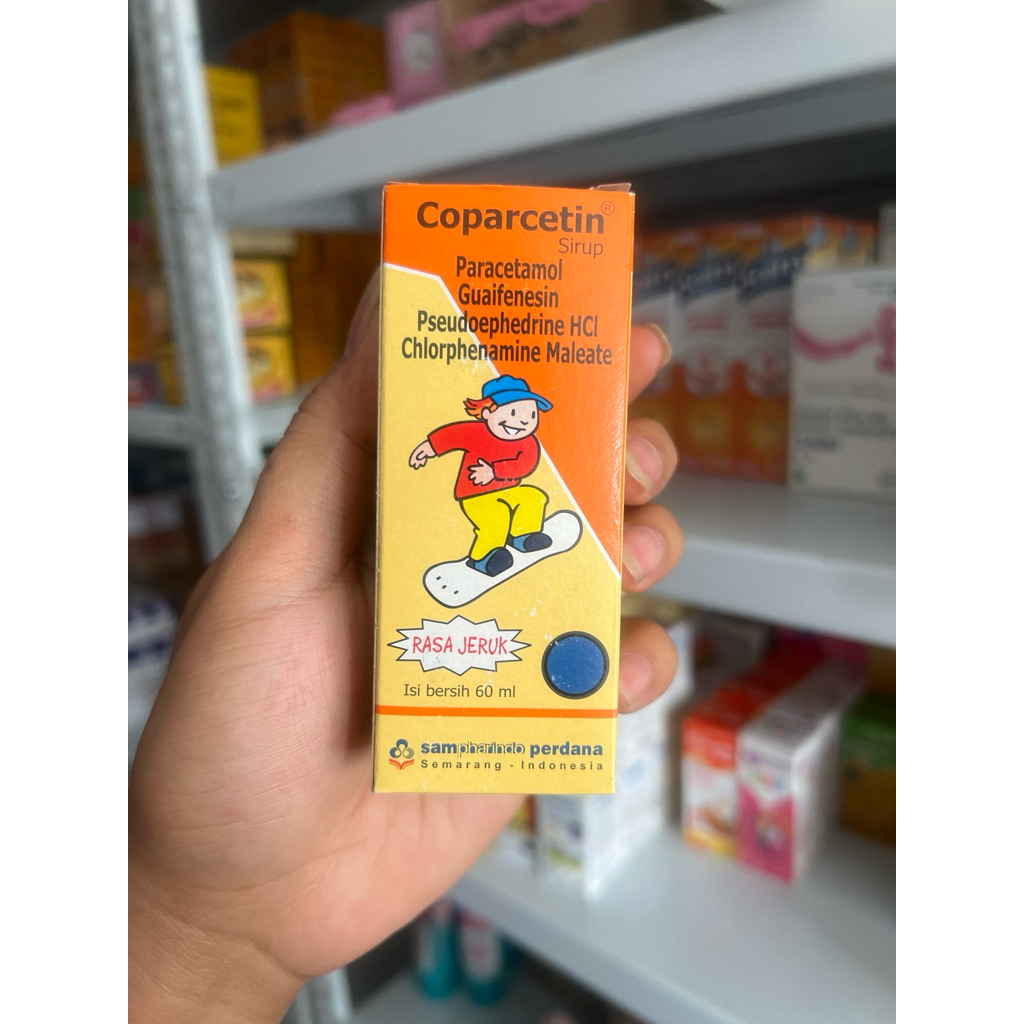 COPARCETIN KID COUGH SIRUP 60ML