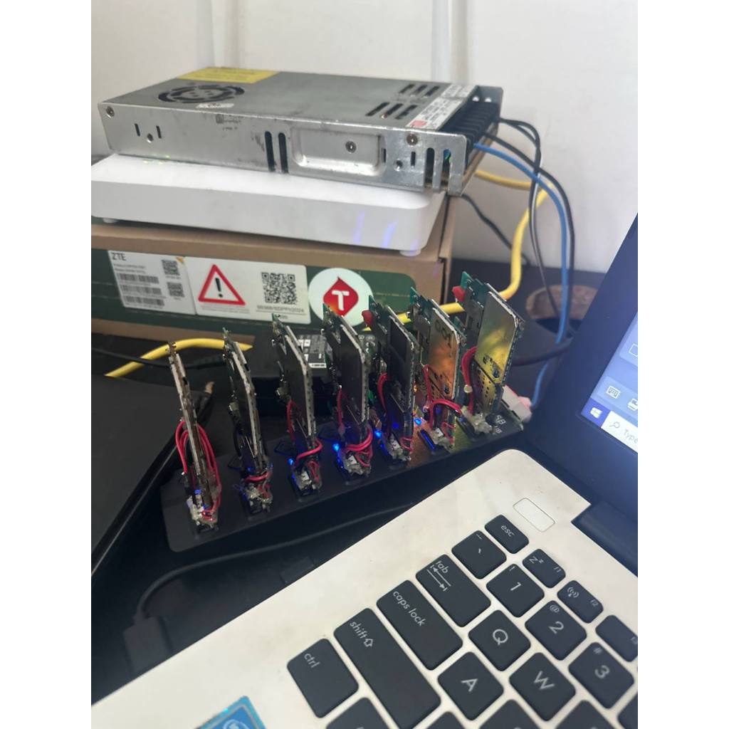 Hub Usb 7 Port Untuk Farming dan Mining