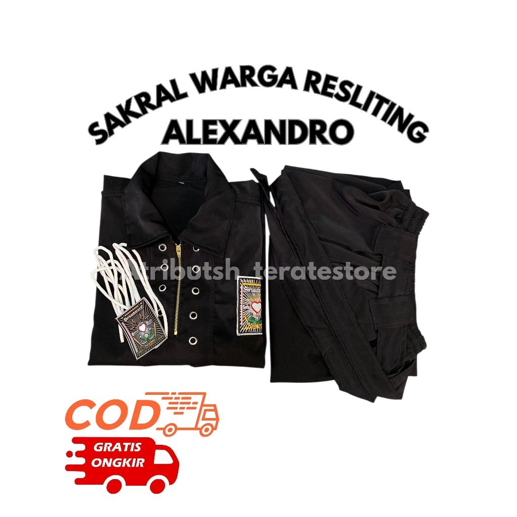 SAKRAL WARGA PSHT RESLITNG ALEXANDRO / SEMI JETBLACK Free stiker dan tali