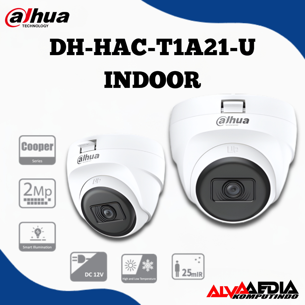 DAHUA ANALOG CAMERA 2MP DH-HAC-T1A21-U & DH-HAC-B1A21-U