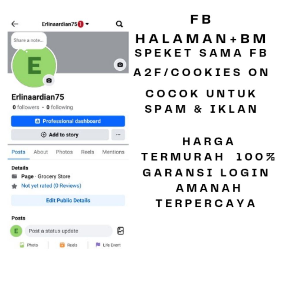 BM FB +fanspage/halaman  Login Uid Cookies on 100% Garansi login