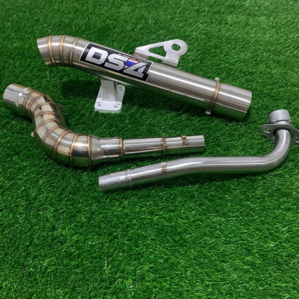 DS4 SUPER OPEN PIPE BIGELBOW HIGHMOUNT titit type for wave125/100/110 xrm125/100/110 smash115 raider