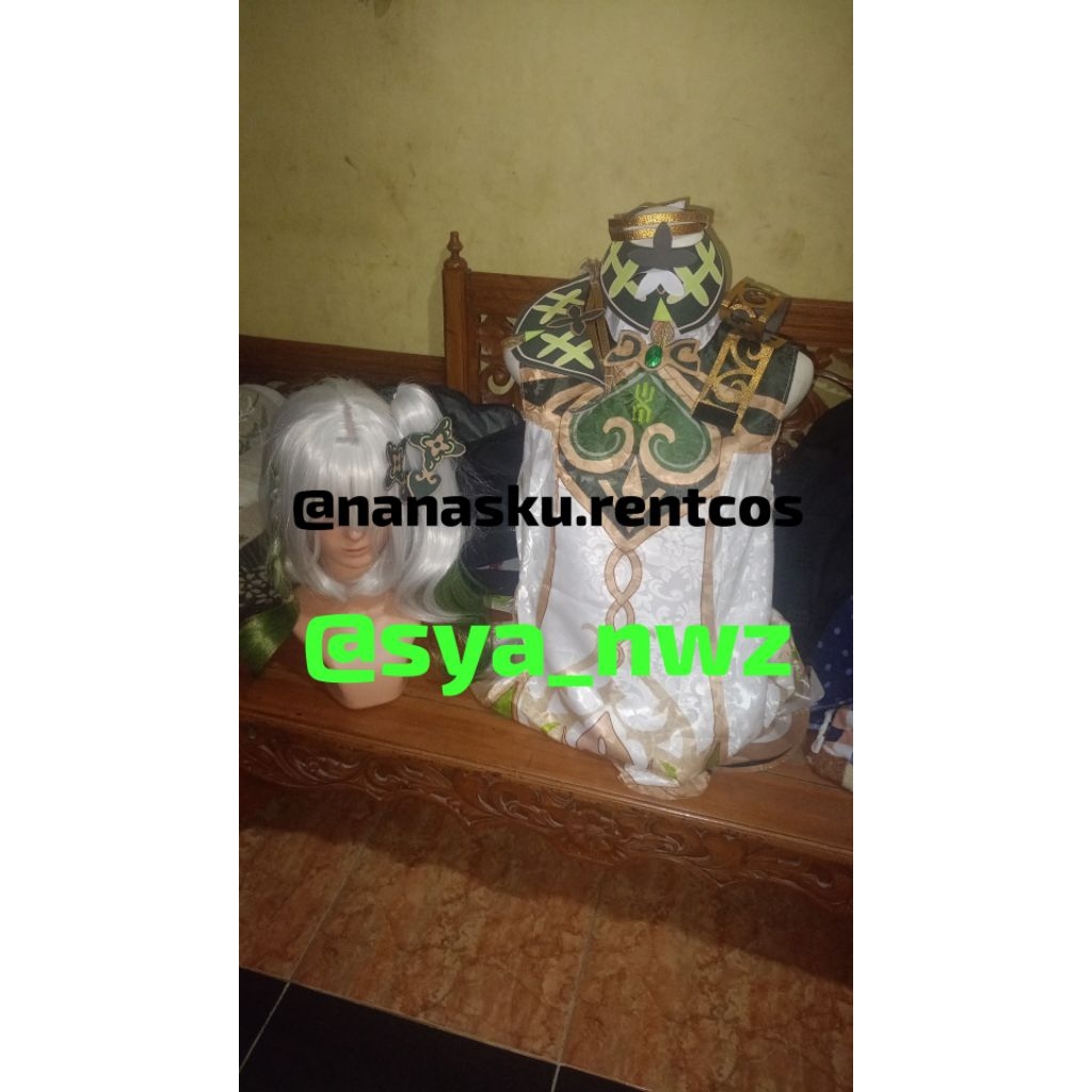 WTS Nahida costume murah freebrand