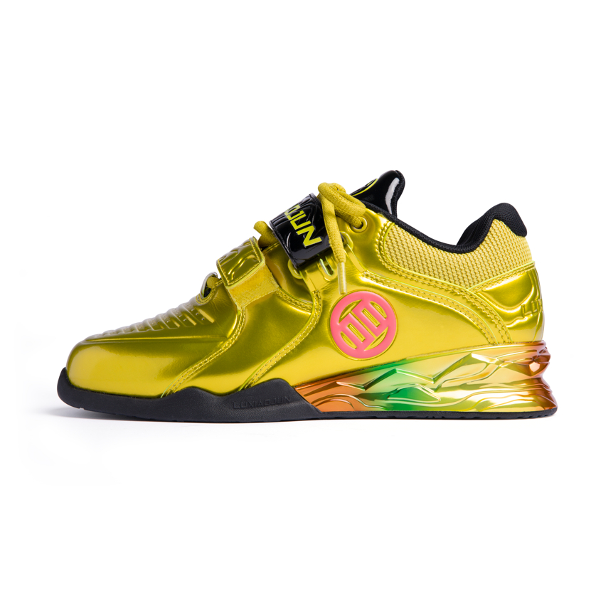 Sepatu Angkat Besi Luxiaojun Golden