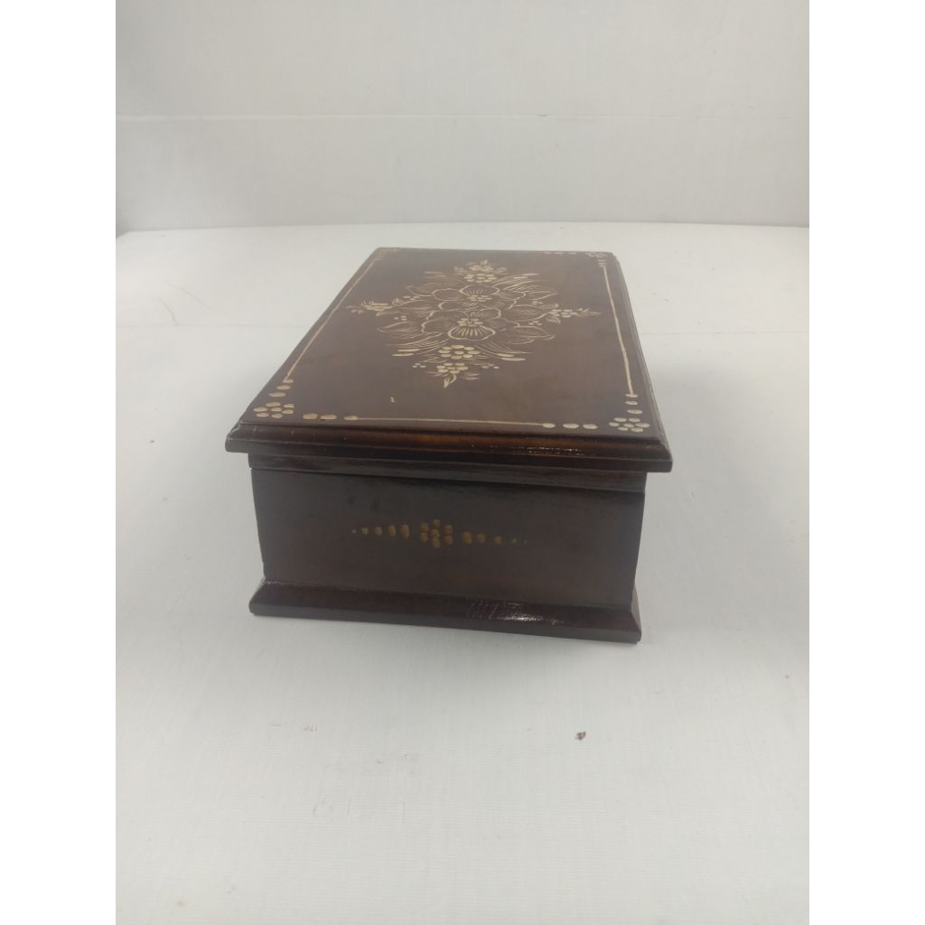 Kotak Cukit Penyimpanan Kayu Jati / Kayu Ukir