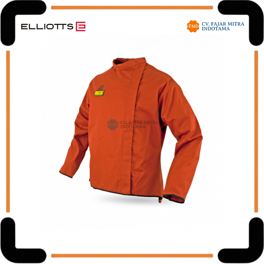 Wakatac Welding Jacket Elliotts – Jaket Las Safety Tahan Panas & Api (Flame Retardant) Jaket Tahan A