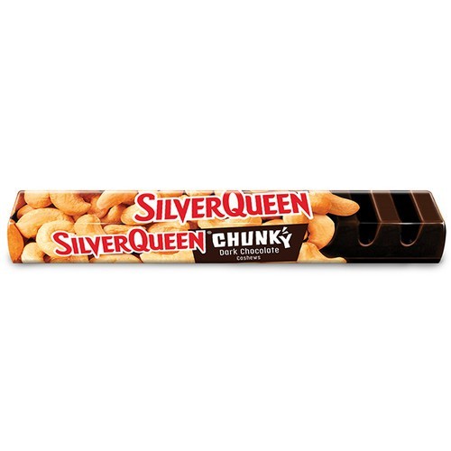 COKELAT COKLAT SILVERQUEEN CHUNKY BAR DARK CHOCOLATE 85 GRAM