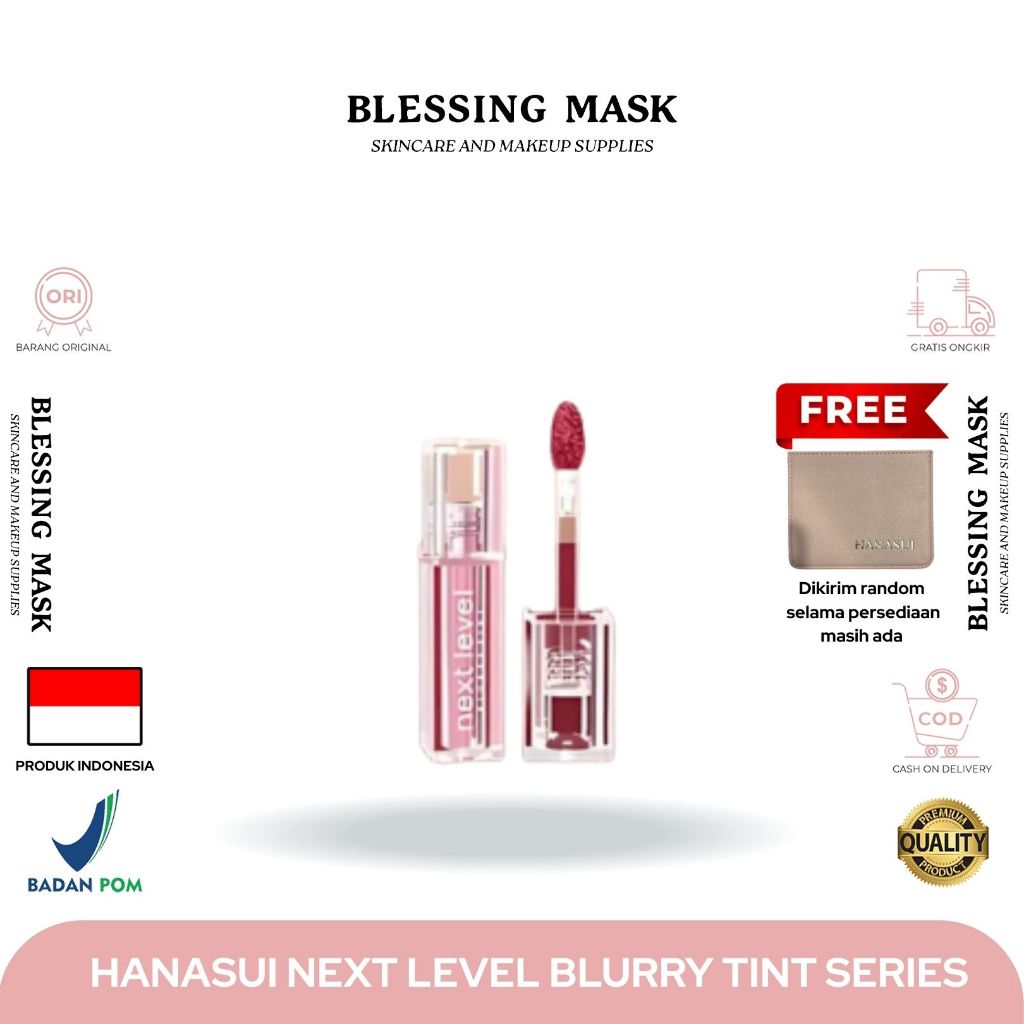 Hanasui NEXT LEVEL Blurry Tint Series | Velvet Finish