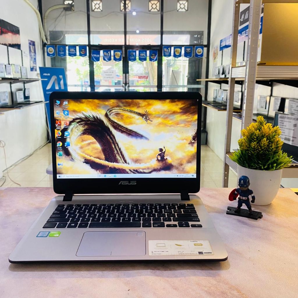 DIjual Laptop ASUS A407UB - Laptop Core i3 - Ram 8GB/SSD 256GB Bergaransi