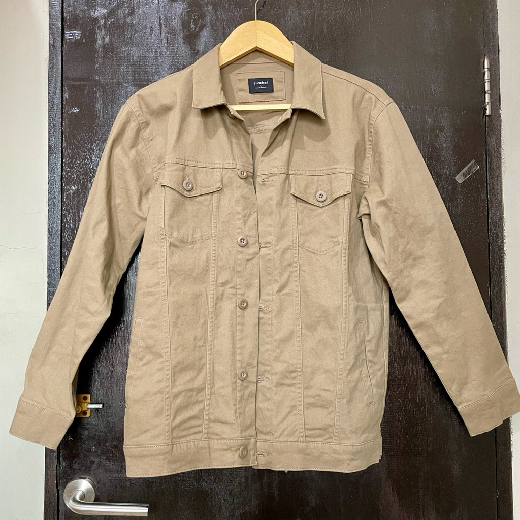 Jaket Canvas Livehaf Size L