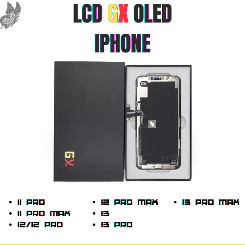 LCD Iphone Original GX Oled Iphone 11 PRO - 11 PRO MAX - 12/12 PRO - 12 PRO MAX - 13 - 13 PRO - 13 P
