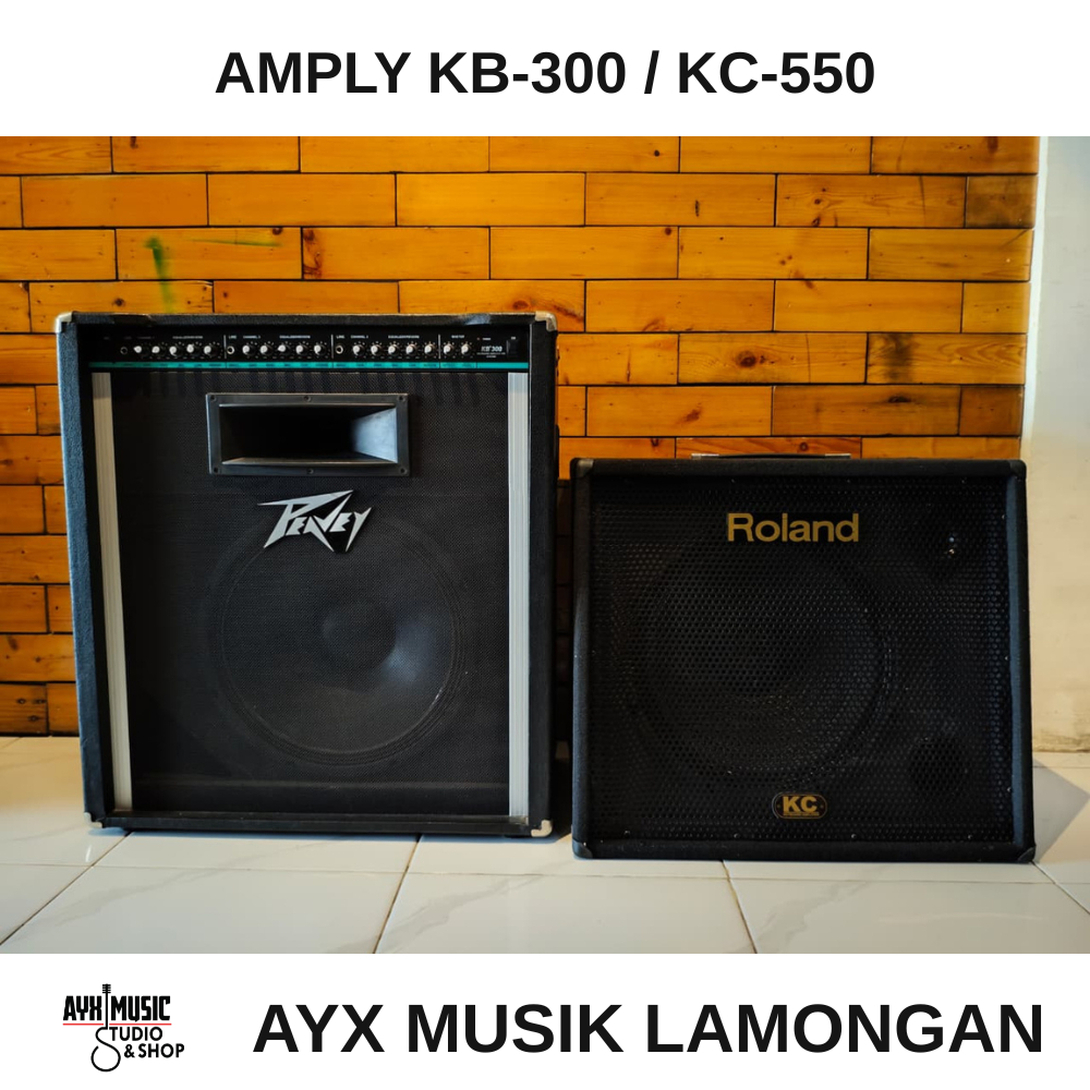 Amply KB300 / Roland KC550 Lokal | Amply Vocal Keyboard Kendang