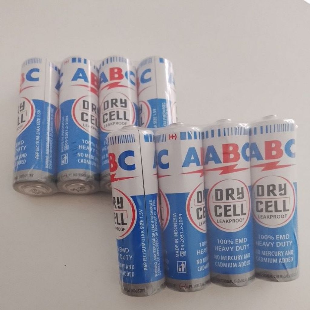 BATU BATERAI ABC AA