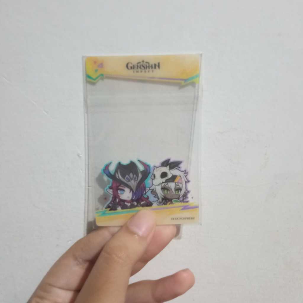 merch hoyofest 2025 tiket, pvc, postcard, photocard