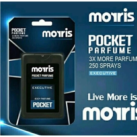 MORRIS PARFUM COWOK POCKET  EXECUTIVE EDITION 18ML