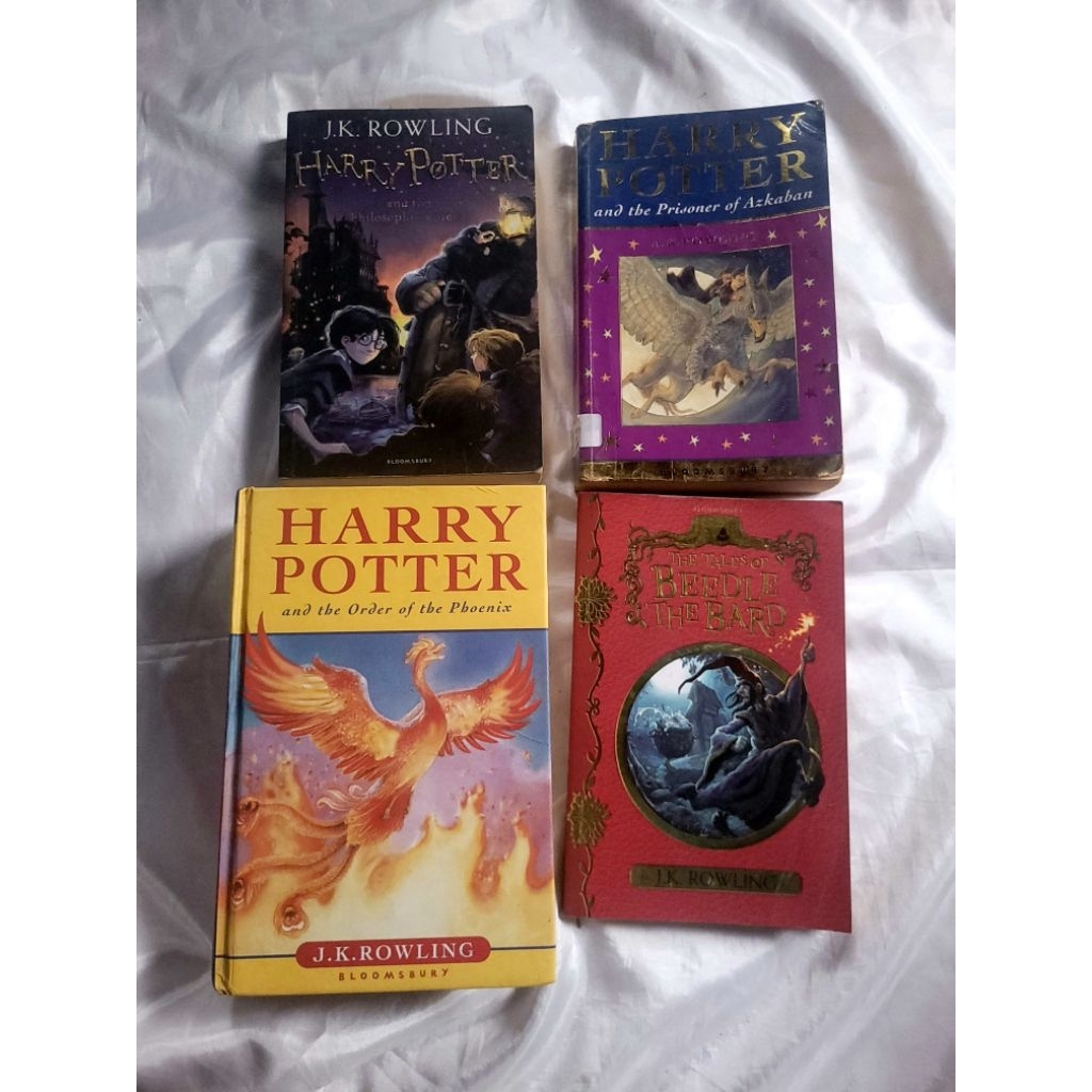 Novel Harry Potter english Bloomsbury J. K. Rowling