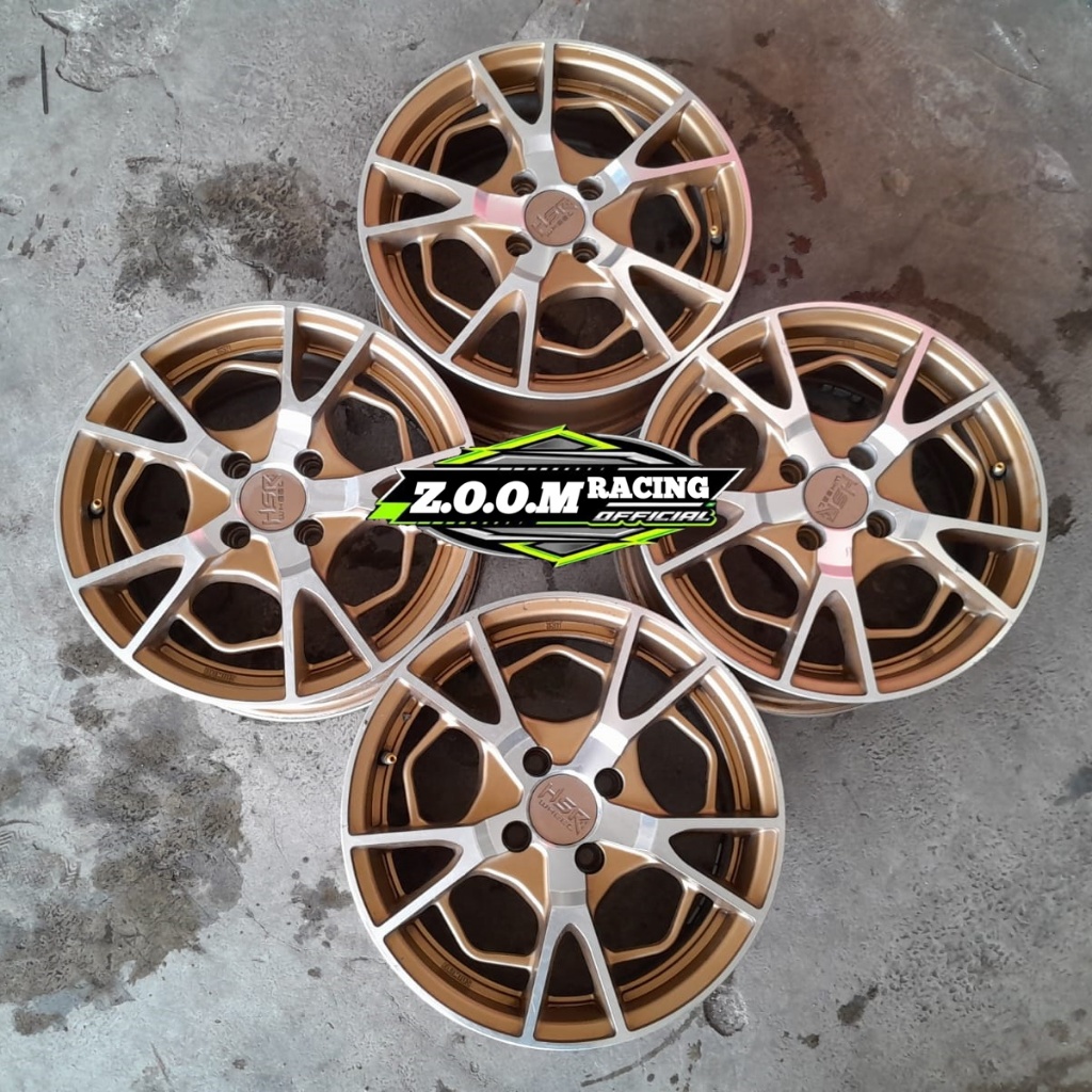Velg Mobil Seken Ring 15 HSR EXIMUS Pcd 4x100 Murah R15 Seken Brio, Jazz, Yaris, Vios, City, Mobilio