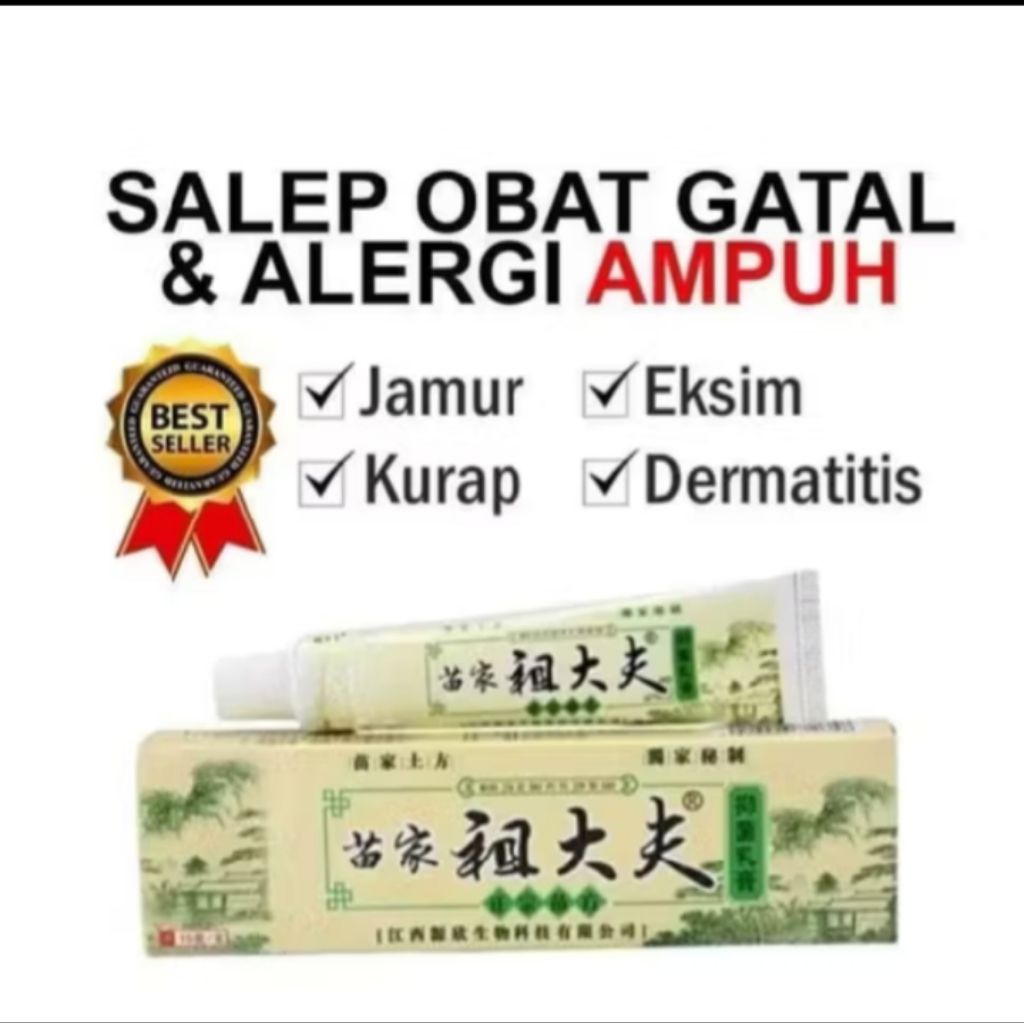 SALEP ZUDAIFU HERBAL UNTUK MENGATASI  GATAL-GATAL PADA KULIT