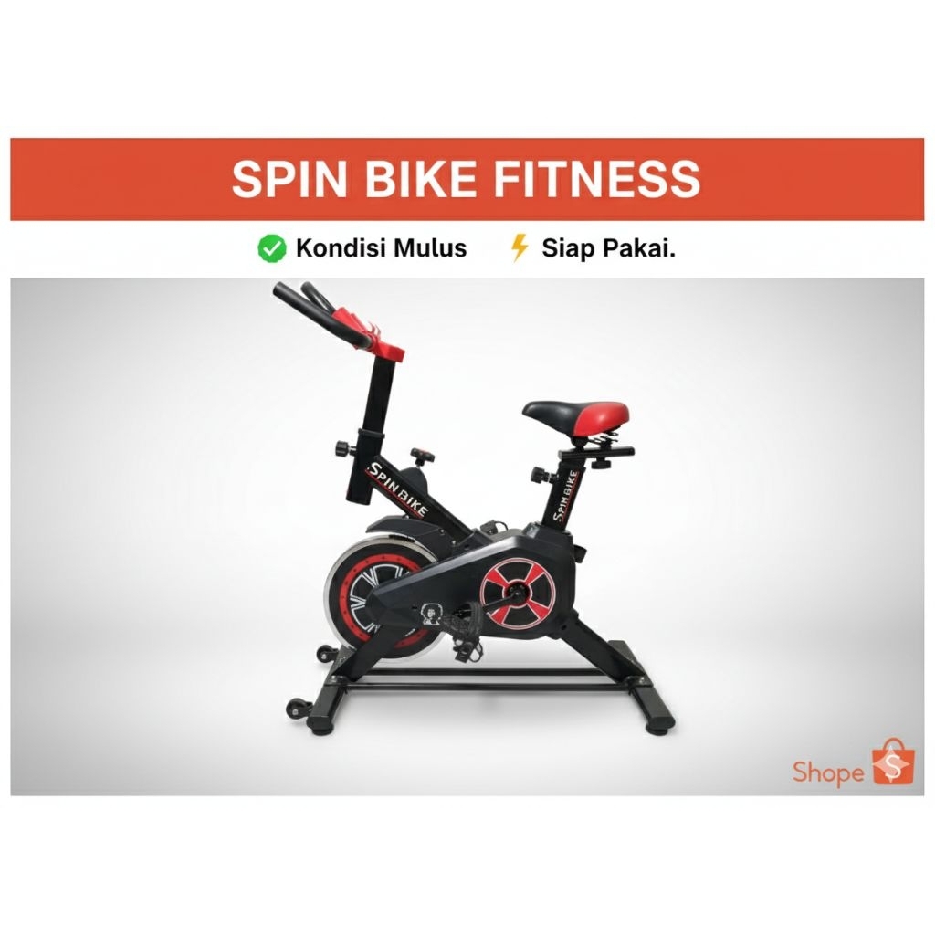 SPINBIKE SEPEDA STATIS BEKAS