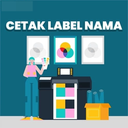 CETAK LABEL NAMA - CETAK LABEL NAMA TAMU UNDANGAN BERKUALITAS TINGGI