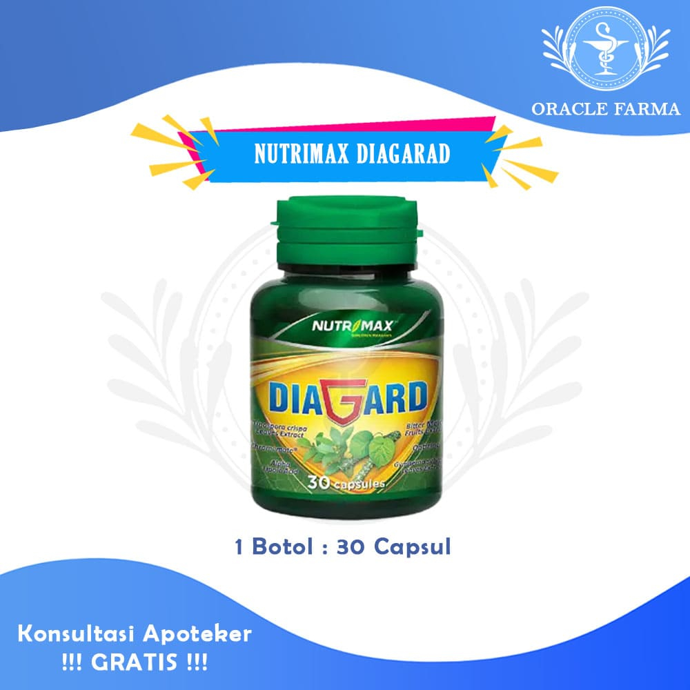Nutrimax Diagard 30 Kapsul Untuk Kesehatan Diabetes