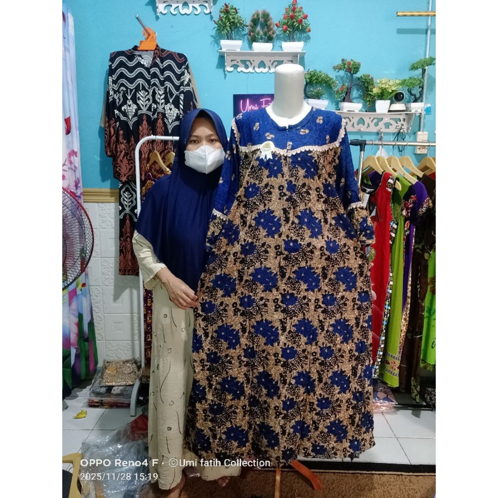 Sekdres/daster panjang ratu jawa Renda