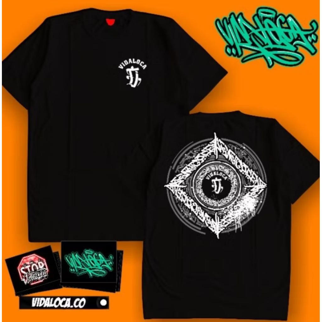 Vidaloca Graffiti | Kaos Distro Graffiti Tattoo Keren