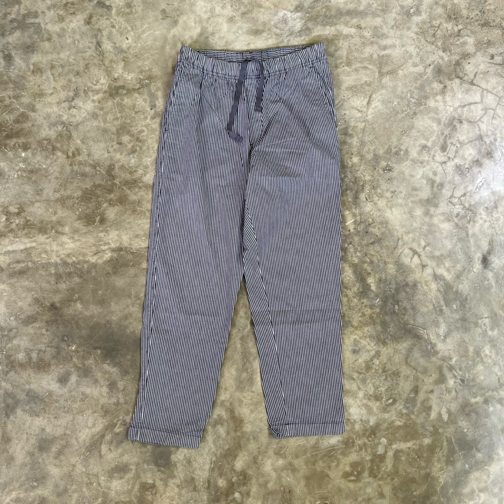 Uniqlo relaxed pants stripe for women Hickory look a like