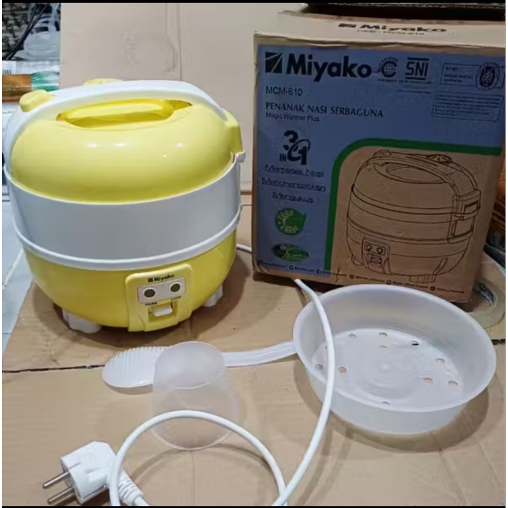 Magic Com Miyako Mcm 610 / Magic com Miyako 3in1 / Magic com miyako 1liter