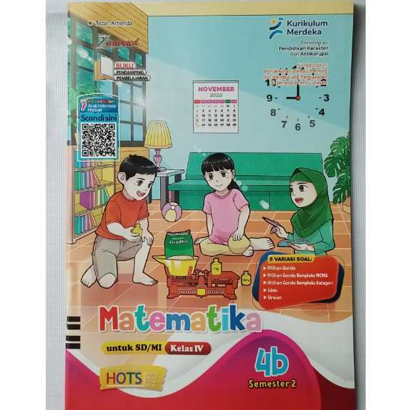 LKS SD/MI MATEMATIKA KELAS 4 SEMESTER 2 KURIKULUM MERDEKA