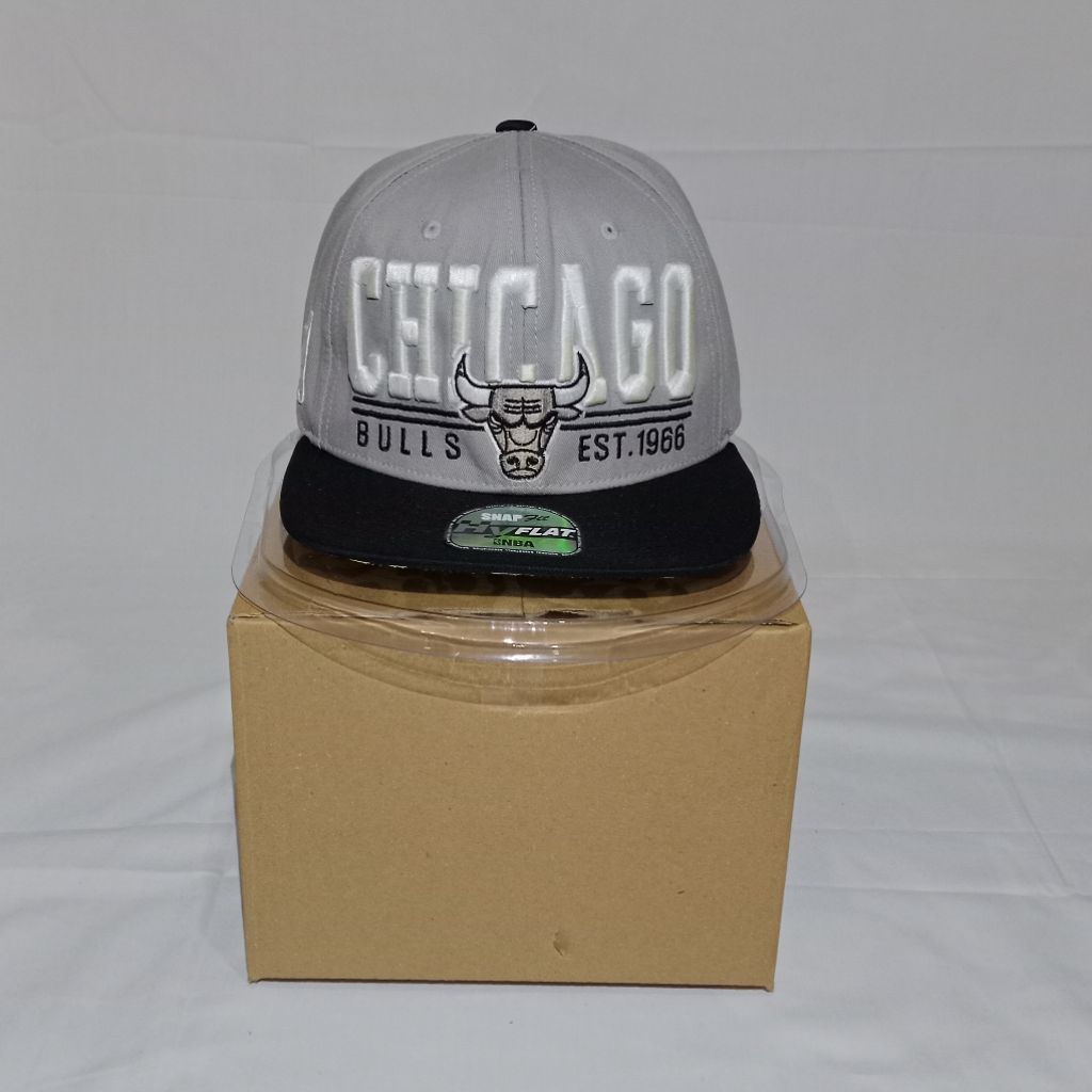 Topi Snapback NBA Chicago Bulls X Hyflat ( Original )