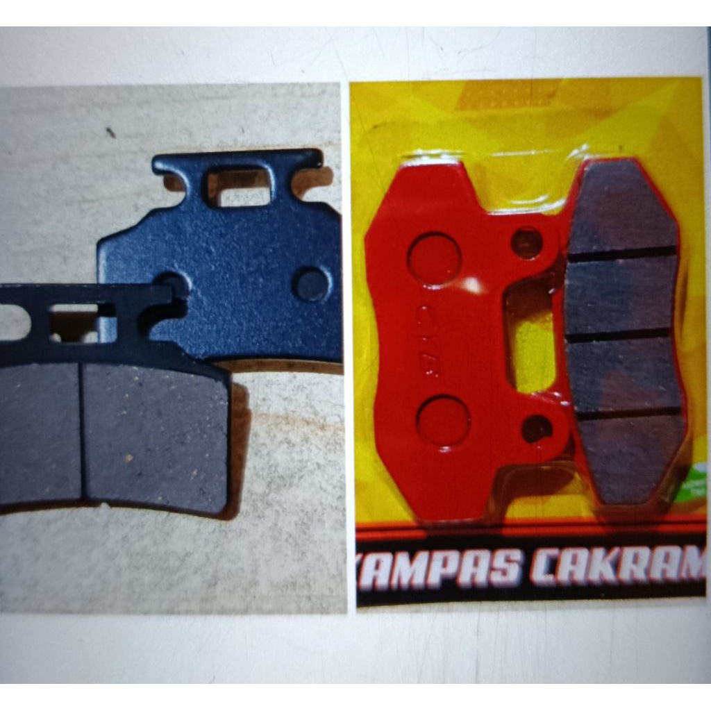KAMPAS REM EXCOTIC SPRINTER PRIME/SPRINTER LX MOTOR LISTRIK DEPAN/BELAKANG