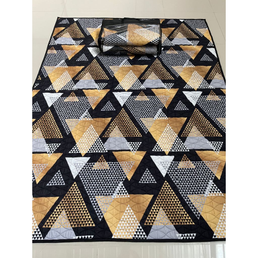 Karpet Tidur Empuk Tebal (COD) Karpet Lantai Tebal Empuk Ruang Tamu Yang Lagi Viral Karpet Quilting 