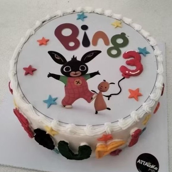 print edible cake / kue ultah print edible / kue tart ultah minimal h_3 ngk bisa dadakan