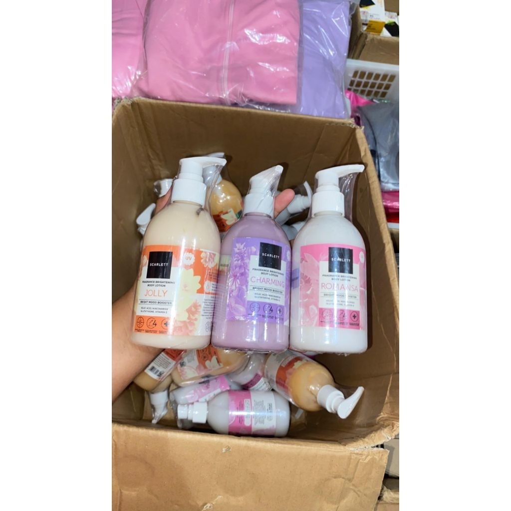 Lotion Scarlett repack (silahkan pilih aroma di catatan)