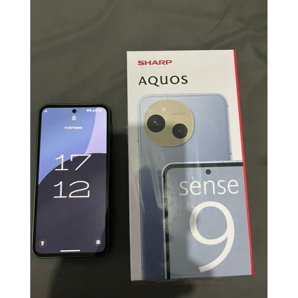 Sharp aquos sense 9 fullset mulus seperti baru