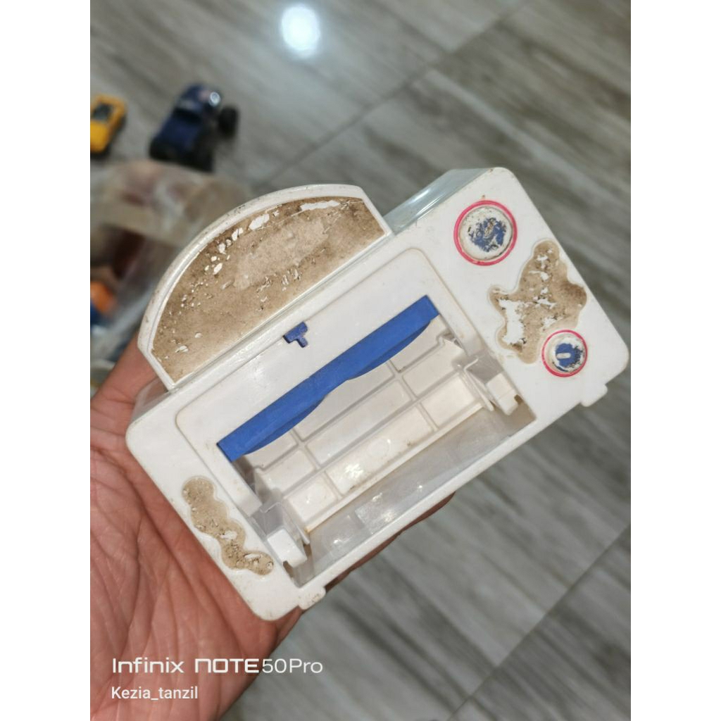 OVEN MICROWAVE PEMANAS MAKANAN DIORAMA DIECAST DIE CAST SUPER SNACK ORIGINAL MINUS SESUAI FOTO OPEN 