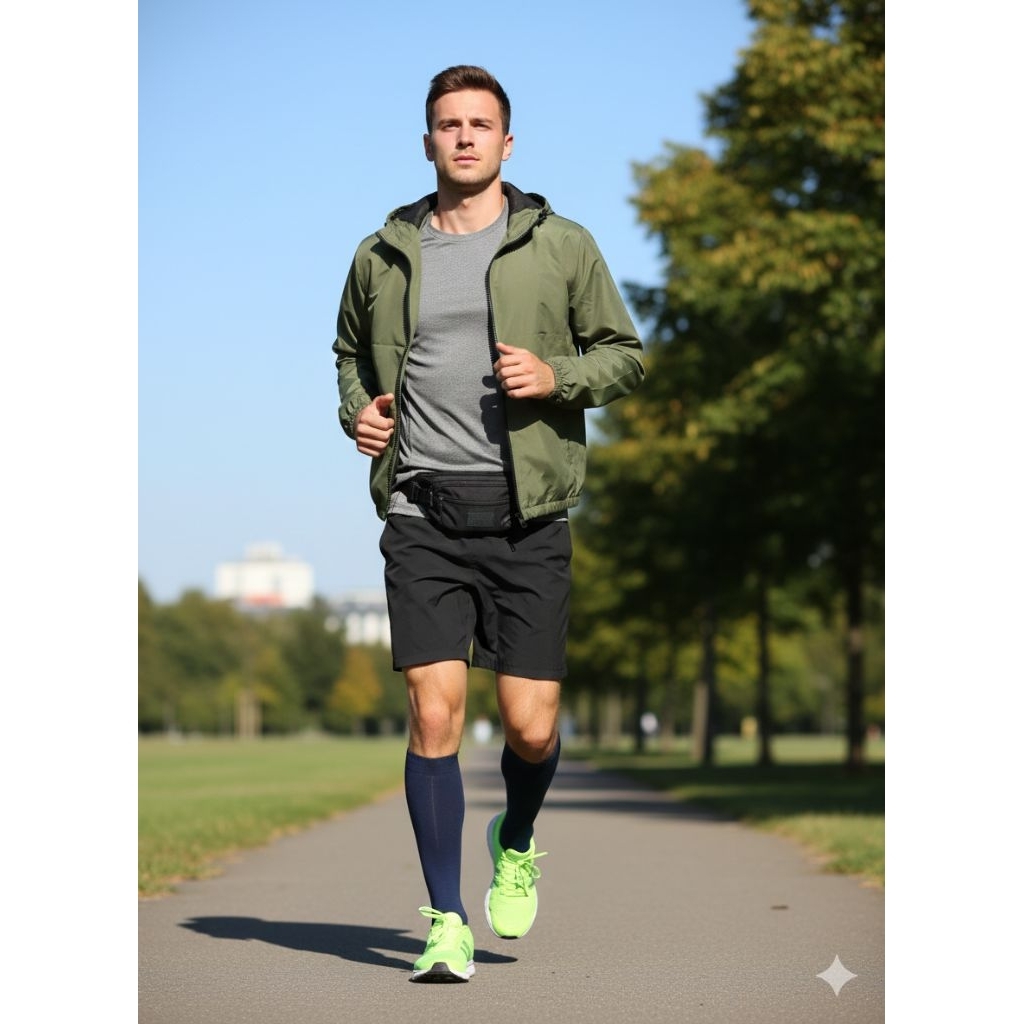 jaket olahraga pria wanita/jaket parasut/jaket joging/jaket lari